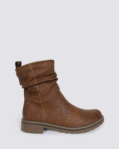 GARDINA ANKLE BOOTS BROWN