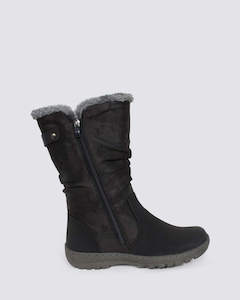 Womens Boots: GOOSE TALL BOOTS BLACK