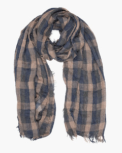 JACKSON CHECK SCARF MIST