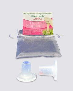 CLEAN HEELS HEEL STOPPERS CLEAR