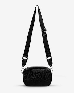 PLUNDER BAG BLACK BUBBLE WITH WEBBED STRAP