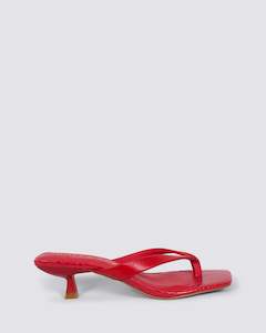 ASTUTE HEELS RED
