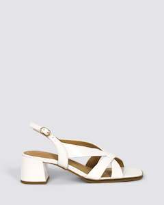 Hush Puppies: KABOO HEELS WHITE PATENT
