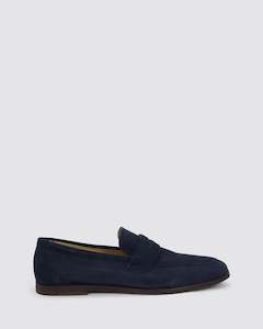 Julius Marlow: COUPE MENS LOAFERS OCEAN SUEDE