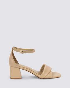 Nude Footwear: BRITT HEELS NUDE