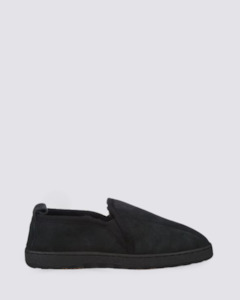 Ugg Nz: CHARLIE MENS SLIPPERS BLACK