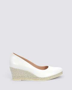 Womens Wedges: JS-6019 WEDGES BLANCO