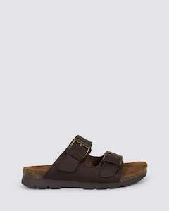 Mens Sandals: SALTON MENS SANDALS BROWN