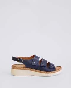 Cabello: COAST SANDALS NAVY