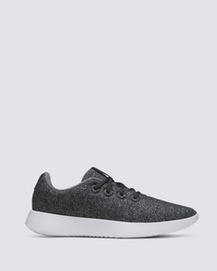 Mens Sneakers: MENS WOOL RUNNER NZ DARK GREY/LIGHT GREY SOLE