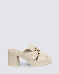 Womens Heels: BASS HEELS BONE