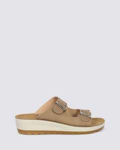 Womens Sandals: 42G64 WOMENS SANDALS BEIGE