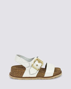 Womens Wedges: OCA SANDALS WHITE