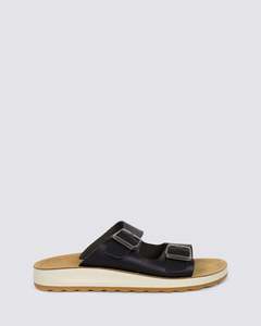Womens Slides: 77G64 WOMENS SANDALS NERO