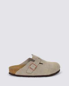Womens Flats: N2724 SANDALS NATURAL SUEDE