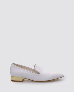 Sale All: KAMI LOAFERS WHITE LEATHER