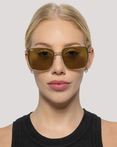 RITA SUNGLASSES GOLD/GREEN