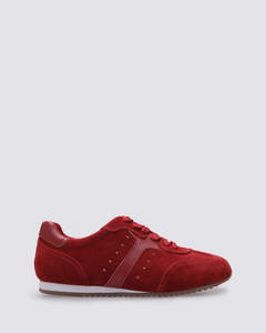 Andrea Biani: KITTY SNEAKERS RED SUEDE