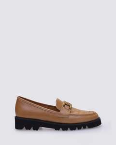 LUNA LOAFERS CAMEL LEATHER