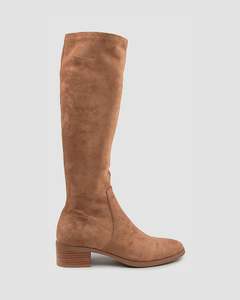 TIMOTHIE KNEE HIGH BOOTS LIGHT CHOCOLATE