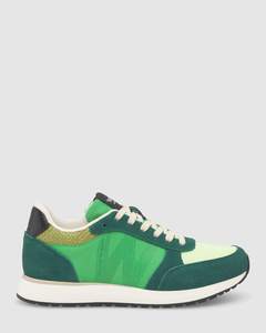 Woden: RONJA SNEAKERS APPLE GREEN MULTI