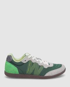 Woden: NANNA SNEAKERS APPLE GREEN MULTI