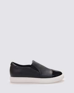 ICEPOPPY II SNEAKERS BLACK LEATHER