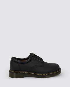 Mens Shoes: 8053 5 EYE MENS SHOES BLACK NAPPA