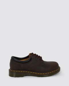 8053 5 EYE MENS SHOES DARK BROWN