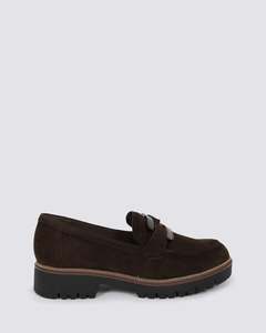 Womens Flats: 24722 LOAFERS MOCCA