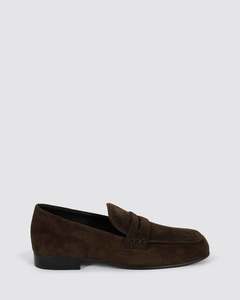 Mollini: AYEDE LOAFERS ESPRESSO SUEDE