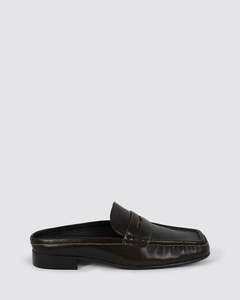 Mollini: ASTEFF MULE LOAFERS BROWN