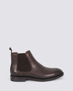 Wild Rhino: WINNER MENS CHELSEA BOOTS DARK BROWN