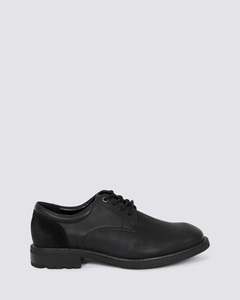Mens Shoes: LEADER MENS DRESS SHOES BLACK