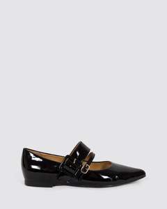 YEXA FLATS BLACK PATENT