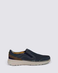 Mens Sneakers: 3641 MENS CAUSAL SHOES MARINO