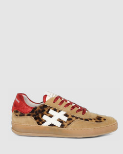 Womens Flats: ICONIC 2 SNEAKERS LEOPARD
