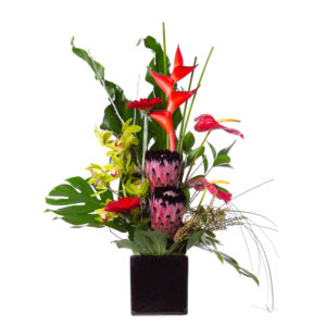 Bud Vase Frou Frou Rose