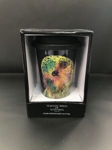 Double Walled Reusable Travel Mug: Kakapo, Kereru or Kiwi design