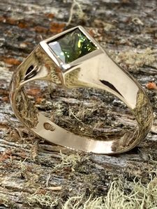 Green Tourmaline Ring - Andrea Spicer