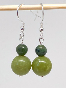 Greenstone Bead Drops - Andrea Spicer