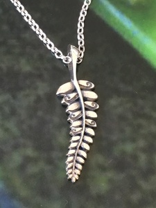 Silver Fern Pendant - Andrea Spicer