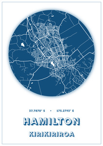 Hamilton Map Dot