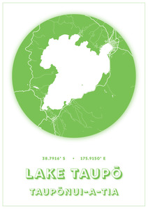 Taupo Map Dot