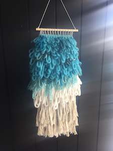 Wall Hangings: Aquamarine Ripple II