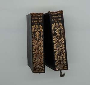 Books Magazines: Two volumes of the iconic Gibbons Roman Empire, scarce 1903 edition