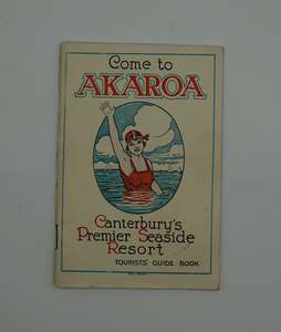Collectibles: A very cute historic tourist guide... 'Come to Akaroa'