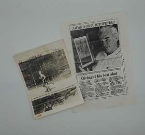 Collectibles: Rare athletics memorabilia from Peter Snell's world Mile record in 1964!