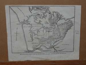 Maps Curiosities: Rare map of the South Auckland Land Wars, dating from 1863