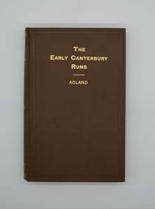 Maps Curiosities: The Early Canterbury Runs, first edition with fold out map